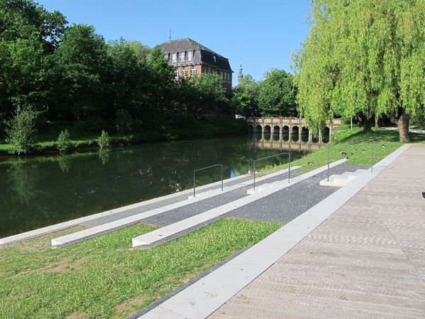 Blick auf das alte Steinwehr